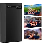 Amazon.com: Retro Game Console Hard Drive with 3 Game